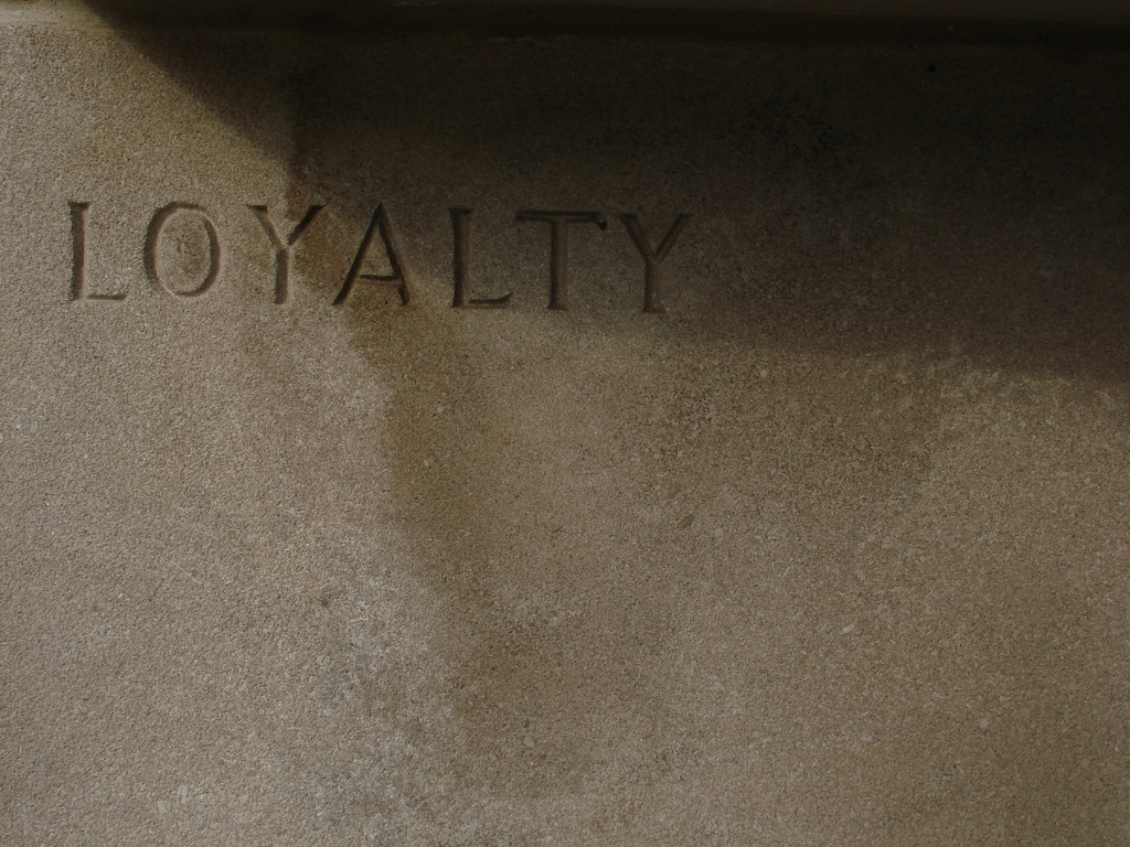 Loyalty is dead